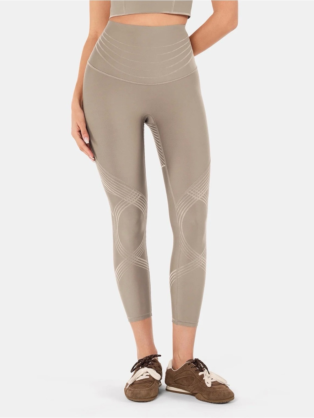 Fanka Tan Body Sculpt 7/8 Reversible Leggings